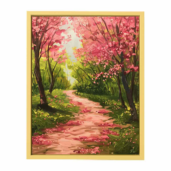 Spring Pathway  Poster