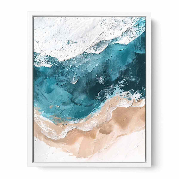 Ocean Painting  Canvas Print