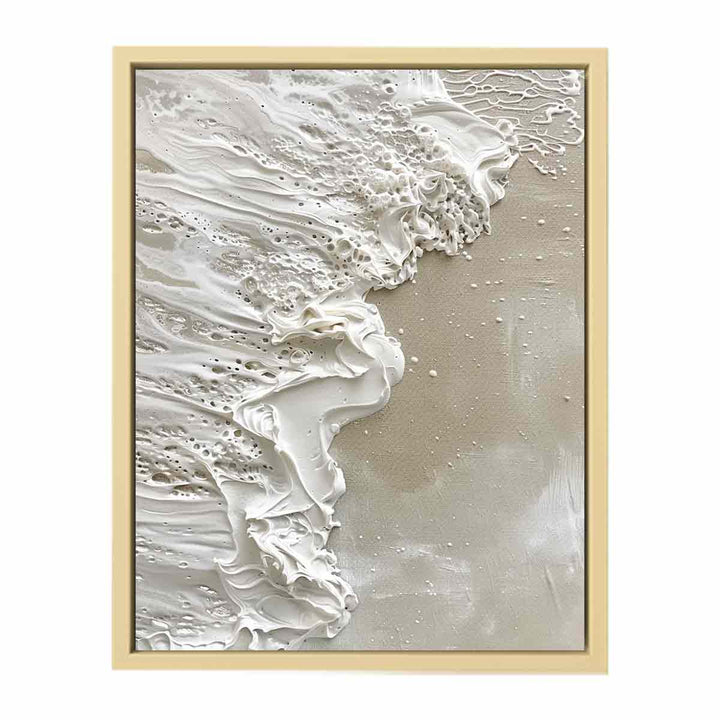 Waves Painting Framed Print