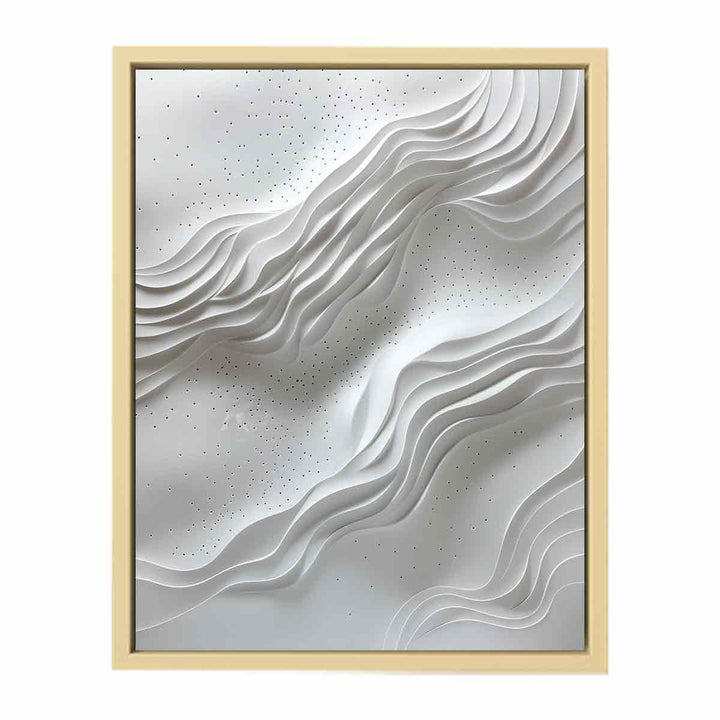 Waves Painting Framed Print