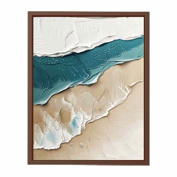 Waves Painting   Art Print