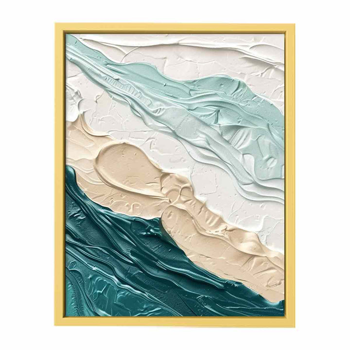 Waves Painting   Poster