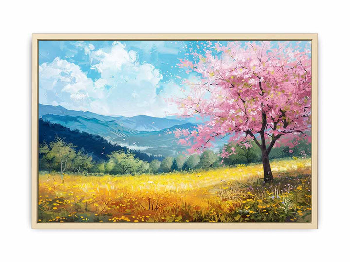 Spring Tree Framed Print