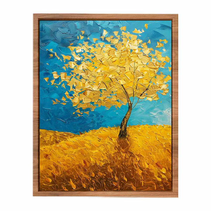 Golden Tree Painting