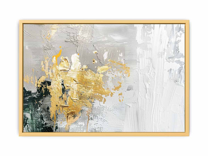 Gold Abstract Art   Poster